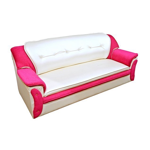 white pink sofa set