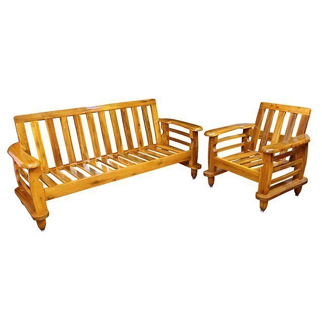 Wooden Sofa Set with Cushion