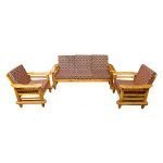 Wooden sofa set with Cushion