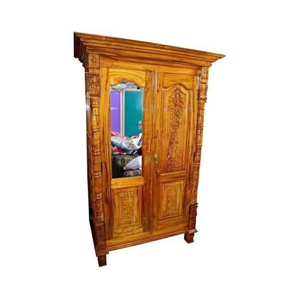 Heavy Wooden Almirah at Pondicherry Sri Ganesan Furniture