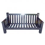 Wooden sofa set with cushion