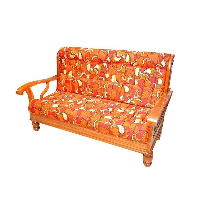 Nigerian Wooden sofa set with Cushion