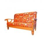 Nigerian Wooden sofa set with Cushion
