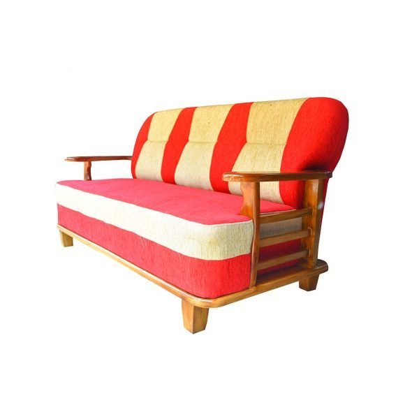 3 Seaters Traditional Wooden Sofa Set