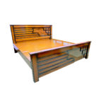 Walnut Model Without Cot - Left View