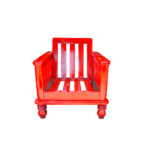 Padauk color sofa chair - Single Front View