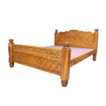DRM WOODEN COT-sideview
