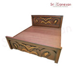 Gold Model King Size Cot- Left sideview